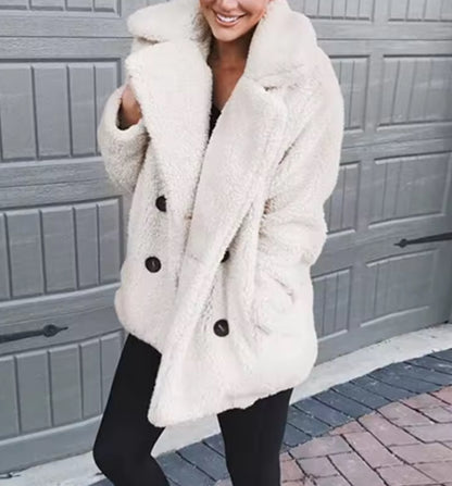 Valeria-Cappotto TEDDY soffice