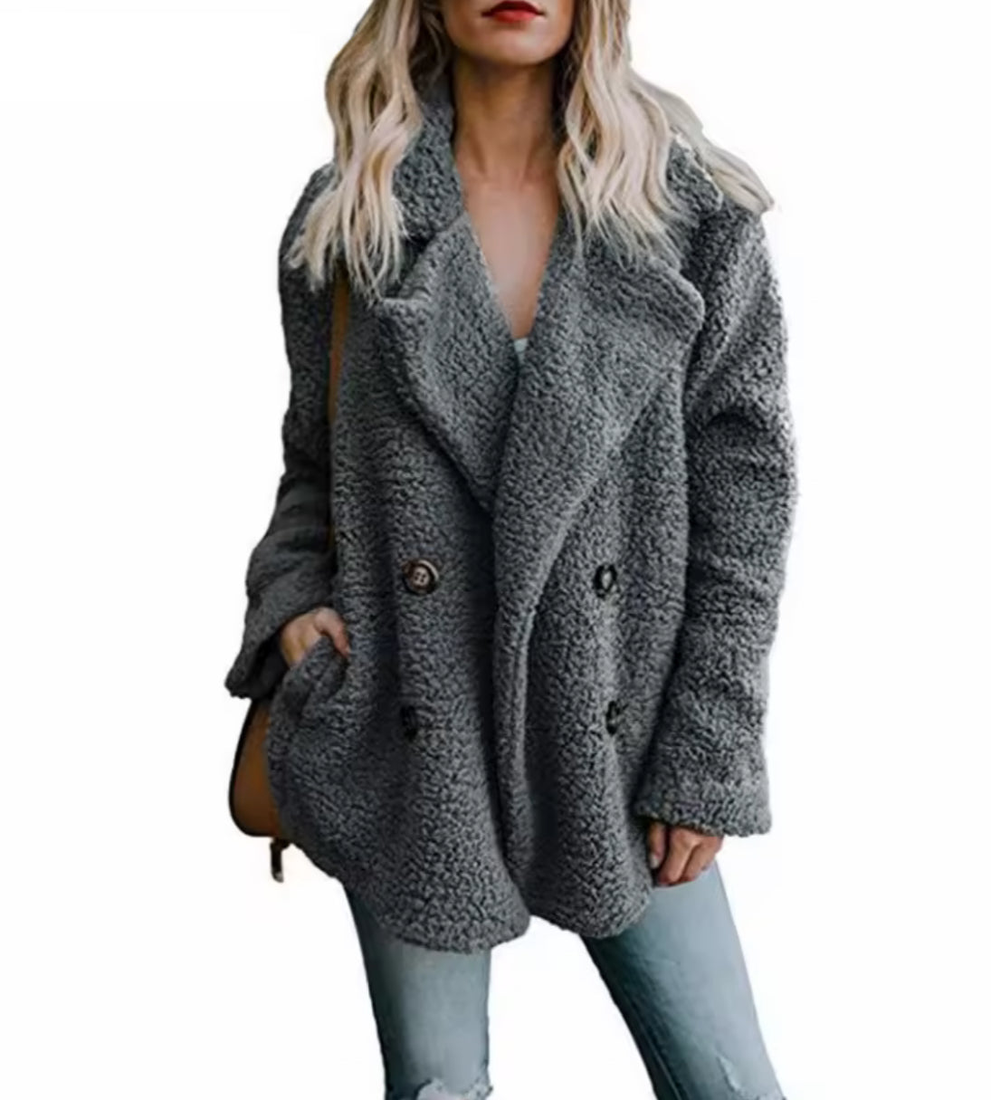 Valeria-Cappotto TEDDY soffice