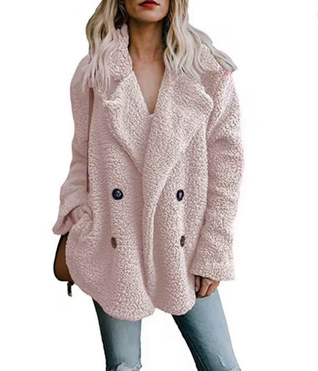 Valeria-Cappotto TEDDY soffice