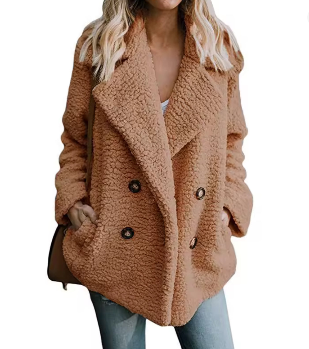 Valeria-Cappotto TEDDY soffice