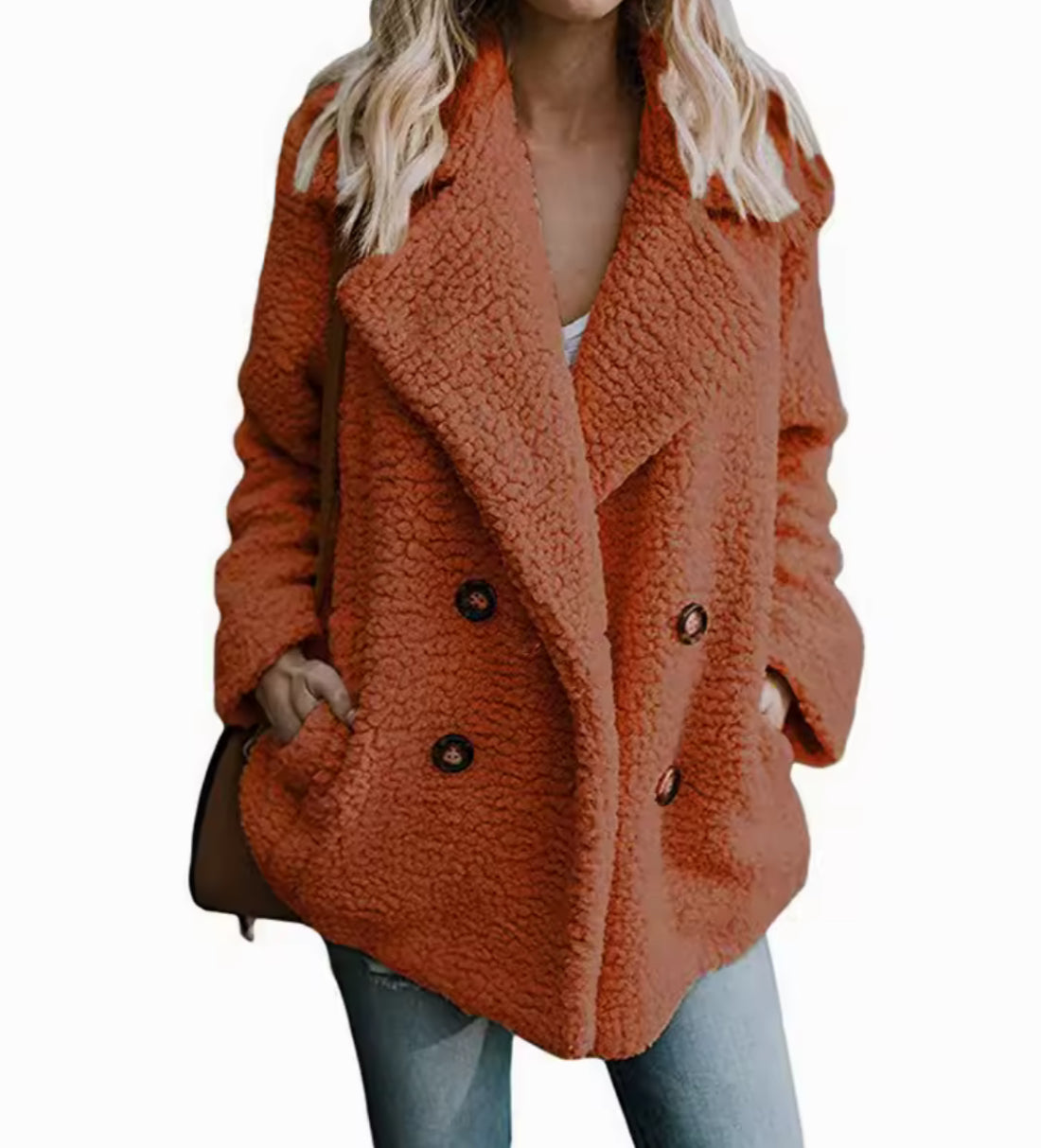 Valeria-Cappotto TEDDY soffice